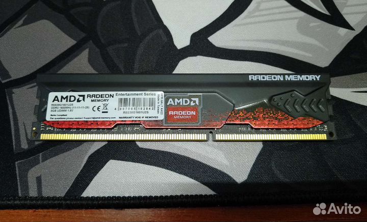 Оперативная память AMD radeon dimm ddr3 8 gb