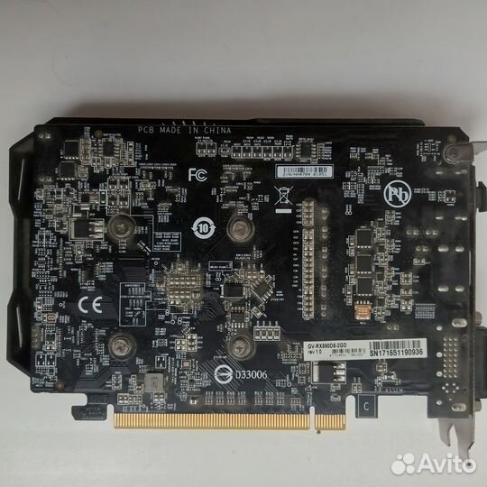 Видеокарта Gigabyte AMD Radeon RX 550