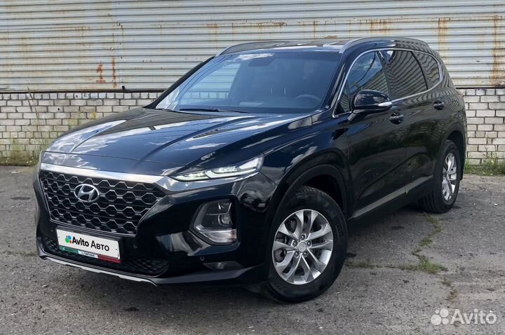 Hyundai Santa Fe 2.2 AT, 2019, 96 750 км