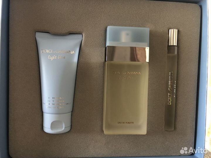 Dolce gabbana light blue набор