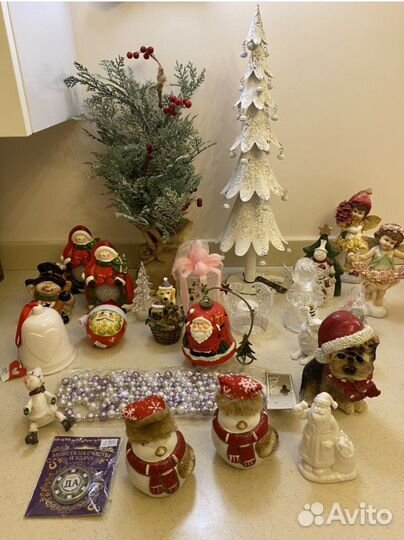 Подсвечник новогодний сувенир подарок статуэтка