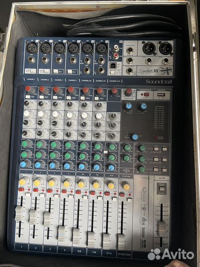 Микшерный пульт soundcraft signature 10
