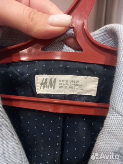 Пиджак для мальчика 122