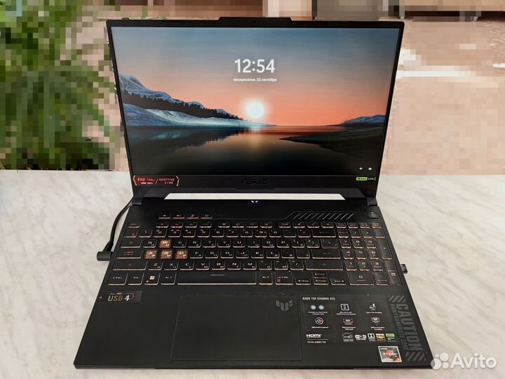 Ноутбук asus TUF A15 rtx 4060