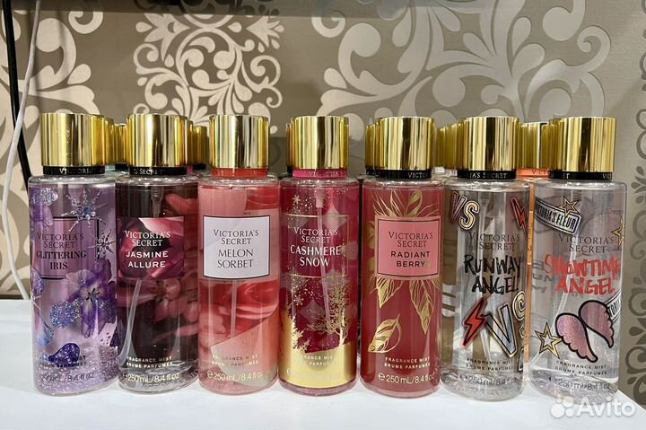 Victoria secret парфюмированные спреи для тела