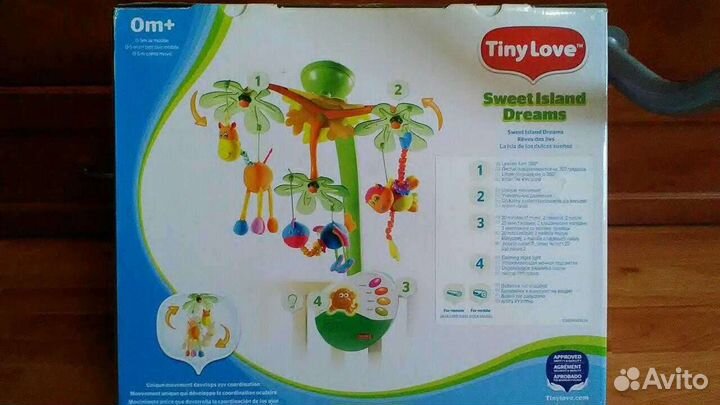 Мобиль на кроватку tiny love