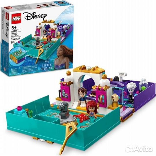 Lego Disney Princess Книга приключений русалочки