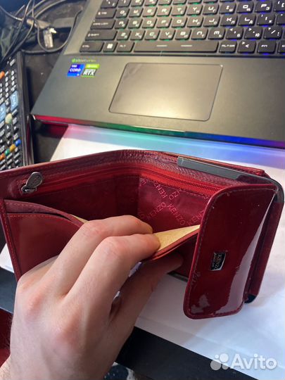 Кошелек женский натуральная кожа