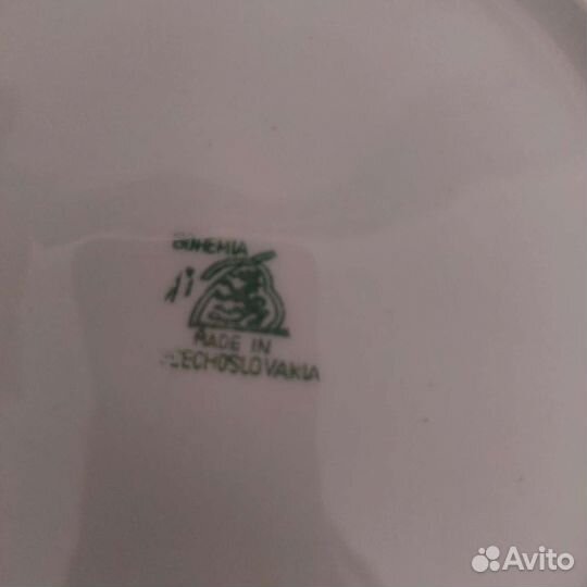 Тарелки богемия мейсен, блюдца мадонна