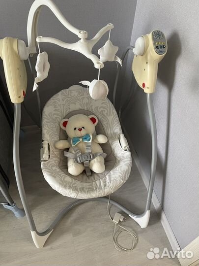 Детские электронные качели