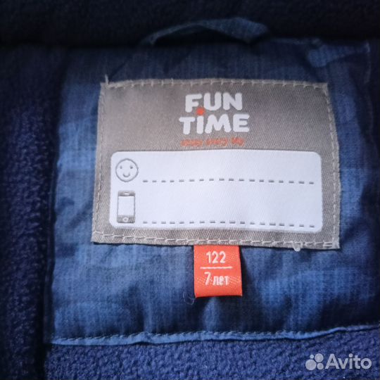 Куртка демисезонная для мальчика 122