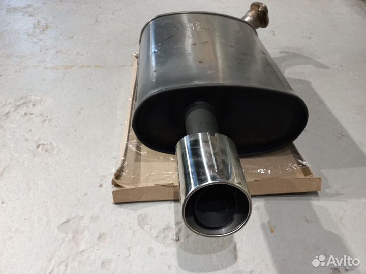 Глушитель задняя часть