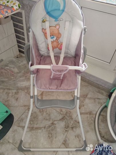 Детский стульчик для кормления новый