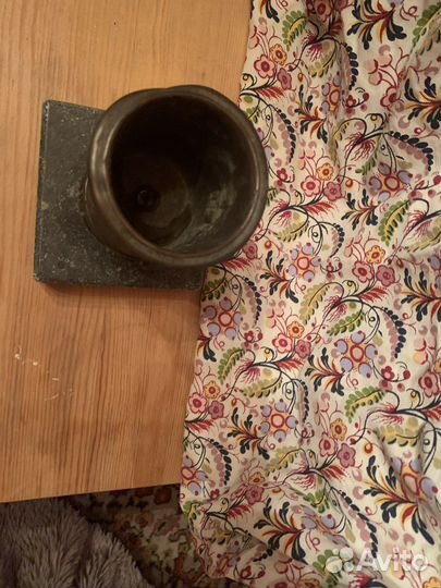 Карандашница винтаж ретро СССР медь латунь