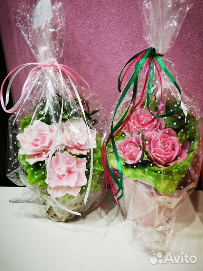 Букеты из мыла