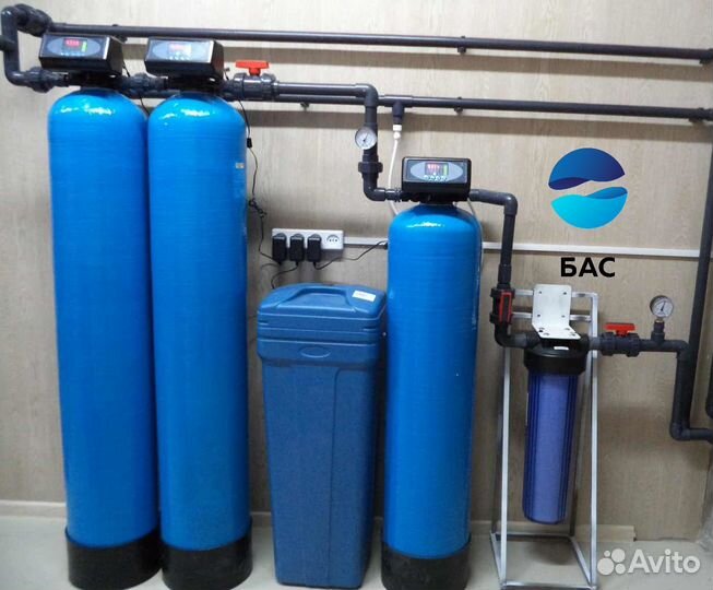 Очистка воды из скважины, обезжелезивание