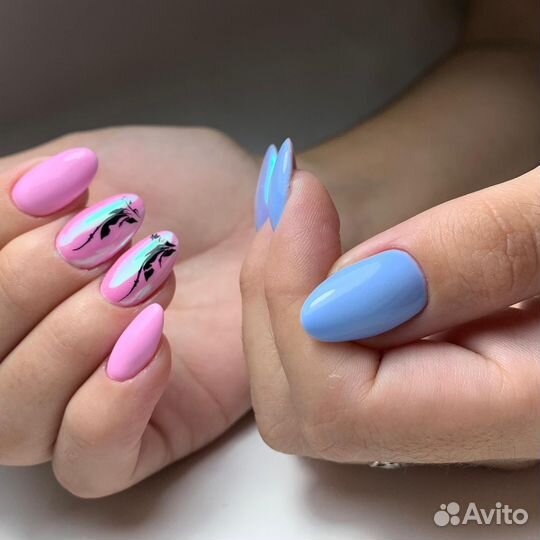 Маникюр, укрепление, наращивание