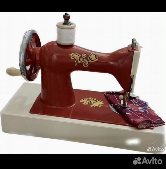Советские игрушки Гармонь Ручная швейная машина