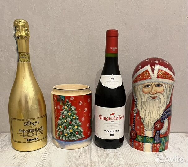 Матрешка под бутылку