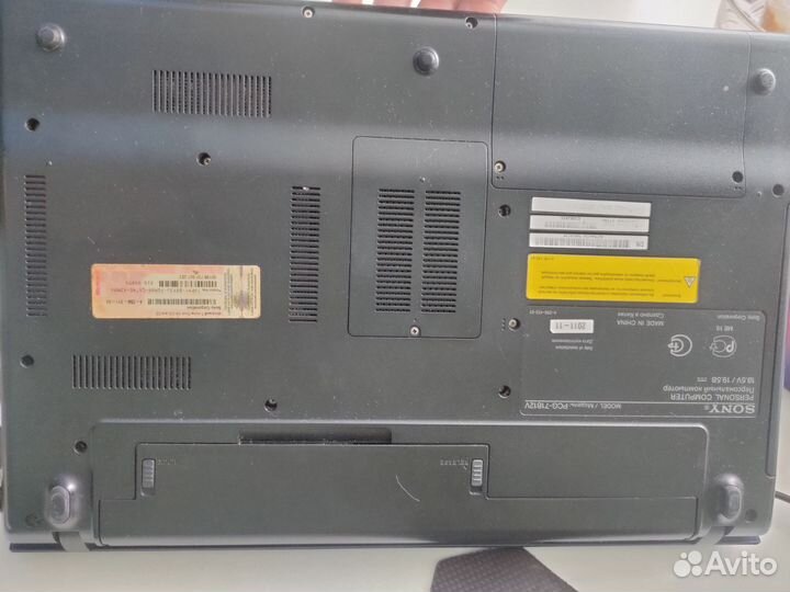 Ноутбук sony vaio