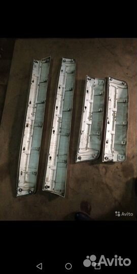 Тойота land cruiser 200 молдинги дверей рестайлинг