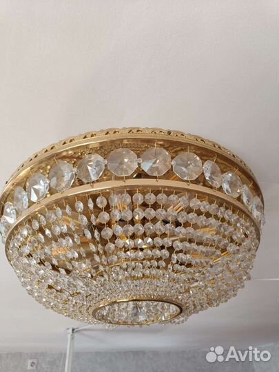 Чешская хрустальная люстра Preciosa