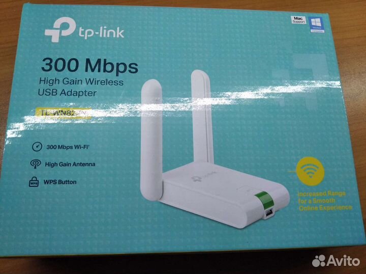 Wi-Fi адаптер USB TP-link TL-WN822N