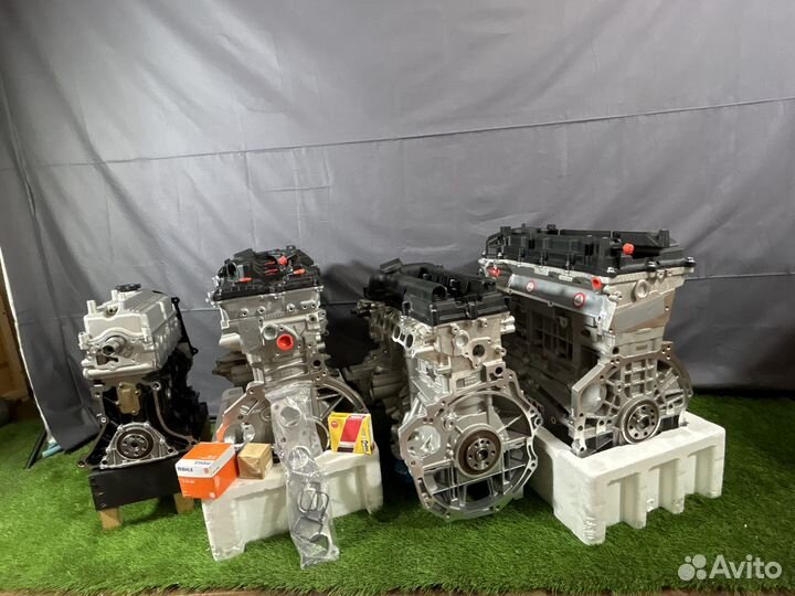 Двигатель новый (мотор) на Hyundai Solaris 1.6
