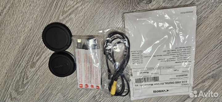 Зеркальный фотоаппарат canon EOS450D