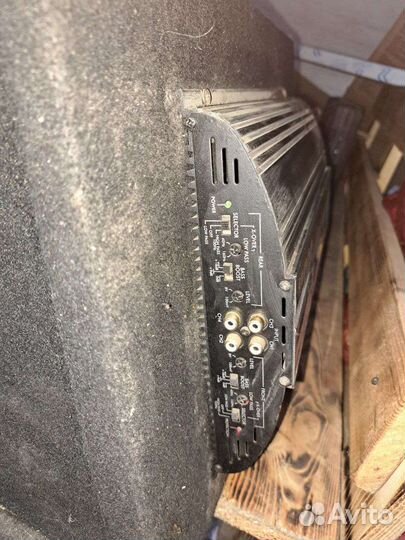 Сабвуфер и усилитель бу