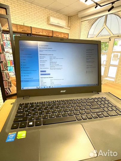 Игровой ноутбук Acer E15 intel i3/GeForce940M/8gb