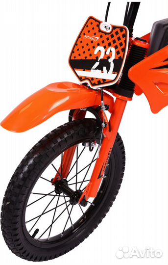 Детский велосипед четырехколесный 16