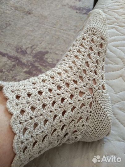 Ажурные носочки