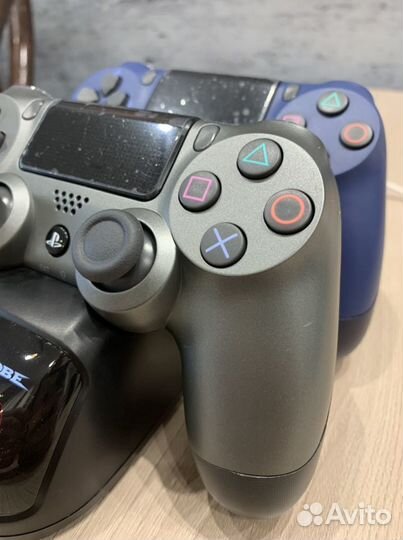 Sony dualshock 4 темно-синий/сталь