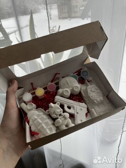 Фигурки из гипса для раскрашивания