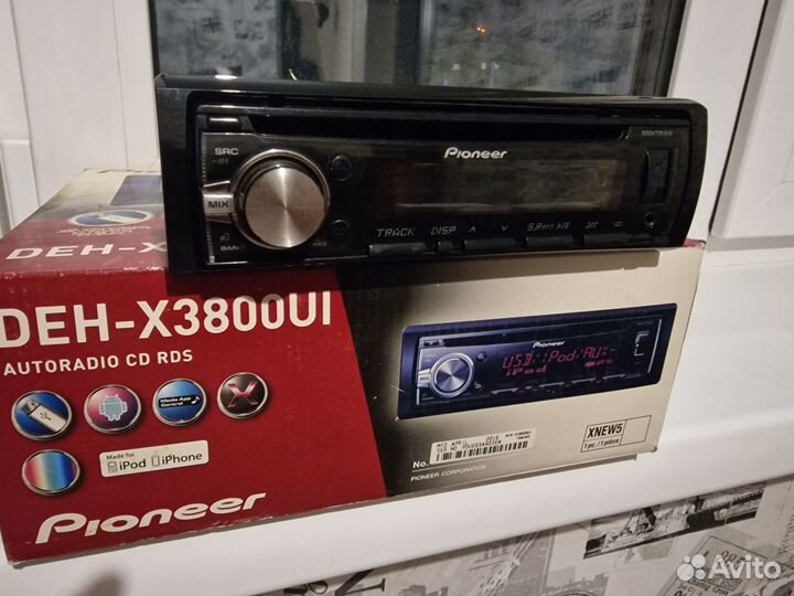 Pioneer DEH-X3800UI