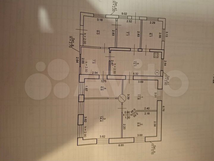 Дом 41,6 м² на участке 6,8 сот.