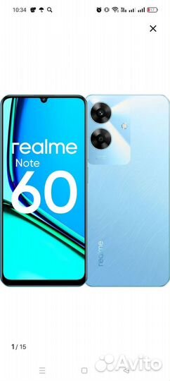 realme Note 60, 4/128 ГБ