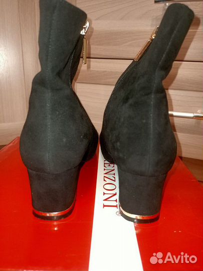 Ботиночки из замши