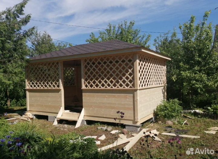 Готовые беседки