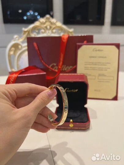 Браслет золотой Cartier love