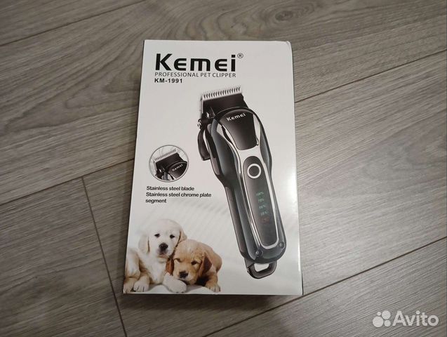 Kemei KM-1991 машинка для стрижки животных объявление продам