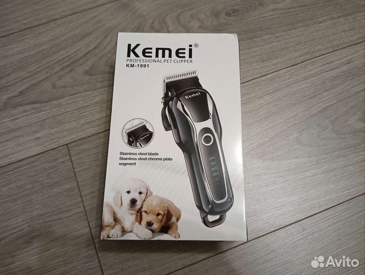 Kemei KM-1991 машинка для стрижки животных