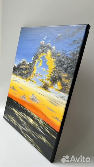 Авторская картина морского пейзажа