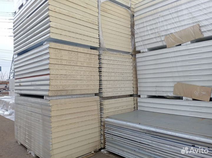 Сэндвич-панели 20000 м2 в наличии
