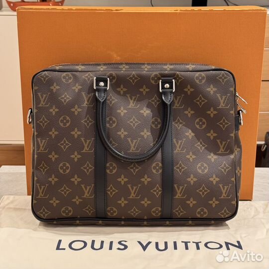 Портфель Louis Vuitton Porte Documents новый ориги