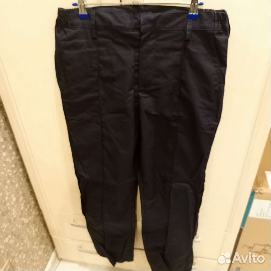 Костюм летний повседневный тип Б синий