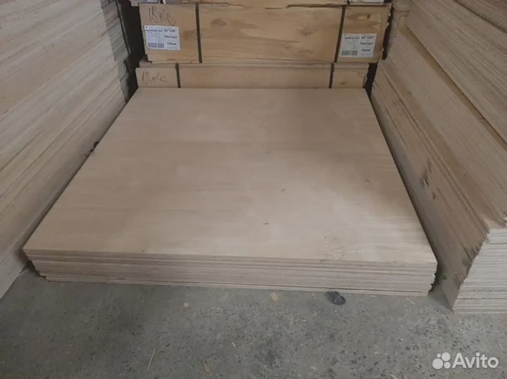 Фанера 4-21 мм