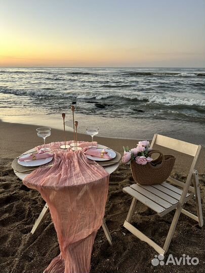 Аренда стола и стульев для пикника