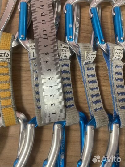 Оттяжки скалолазаные (для альпинизма)